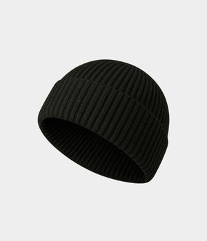 FISHERMAN BEANIE BLACK
