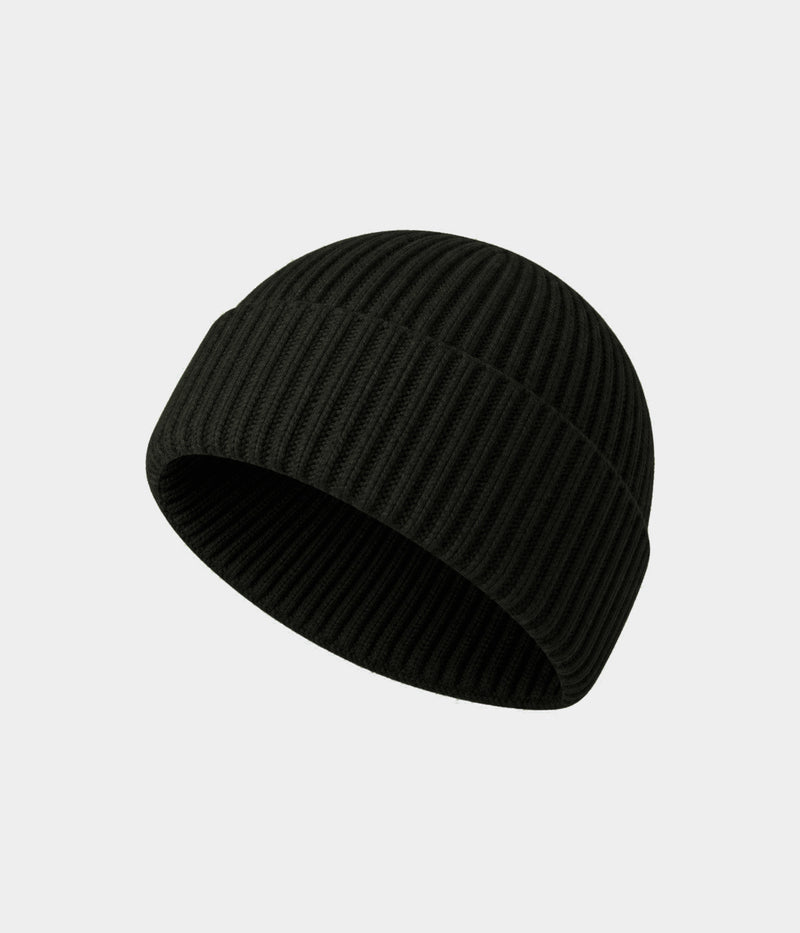 FISHERMAN BEANIE BLACK