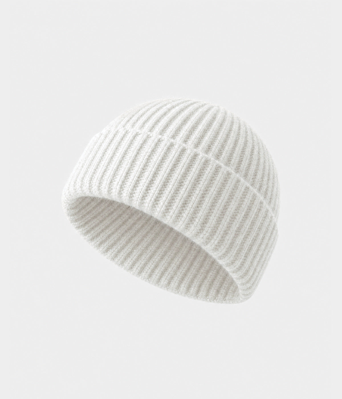 FISHERMAN BEANIE WHITE