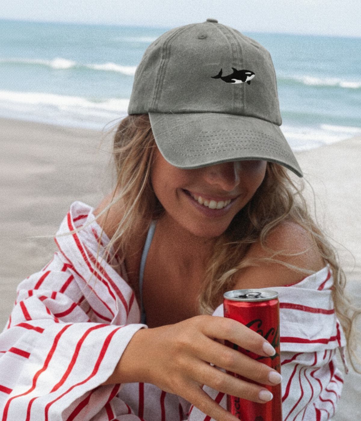 WASHED KILLER WHALE.