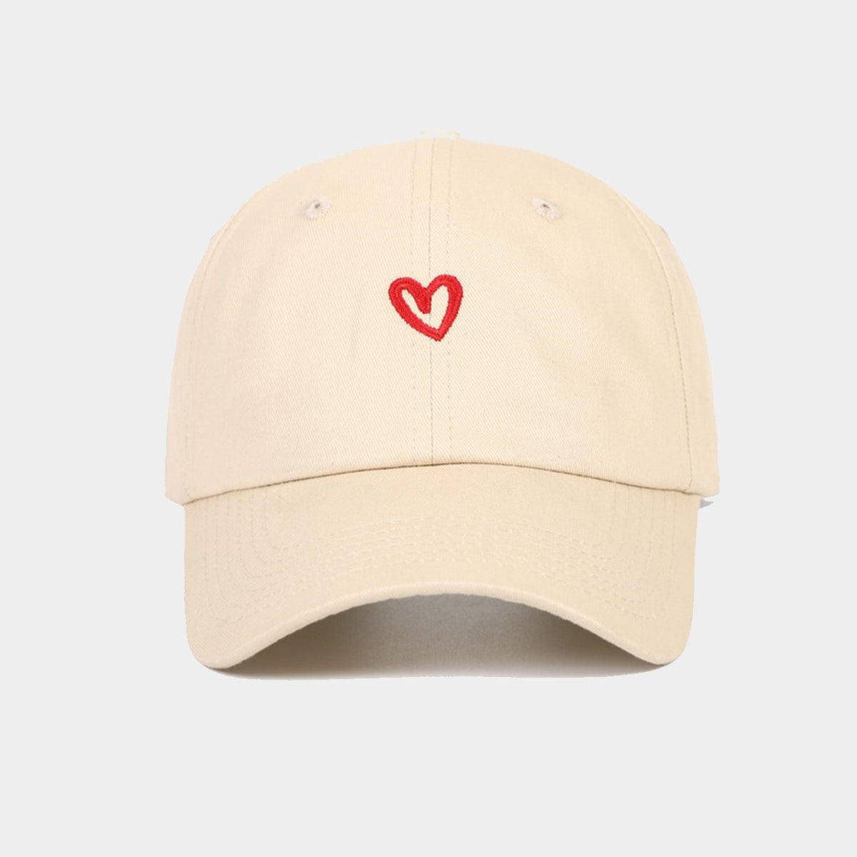 HAND DRAWN HEART CAP. | CAPS Apparel display picture 1