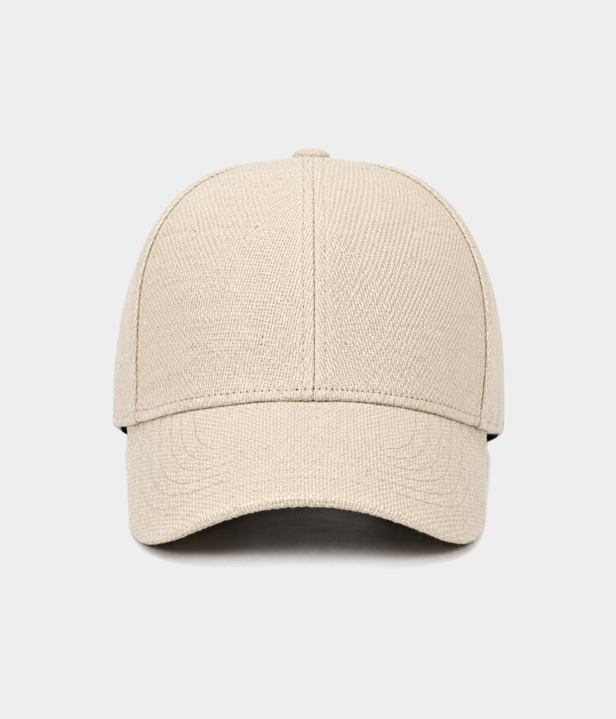 LINEN VARSITY CAP.