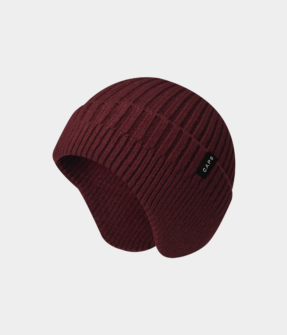 LOGO CABLE EARMUFF BEANIE.-CAPS