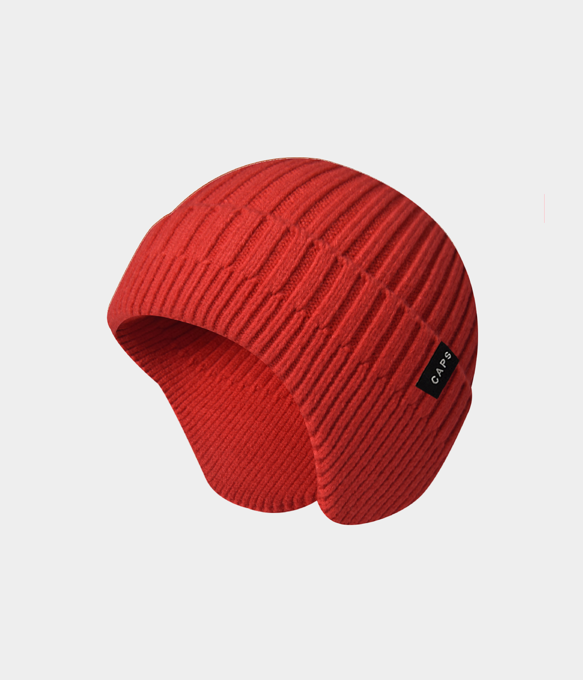LOGO CABLE EARMUFF BEANIE.-CAPS