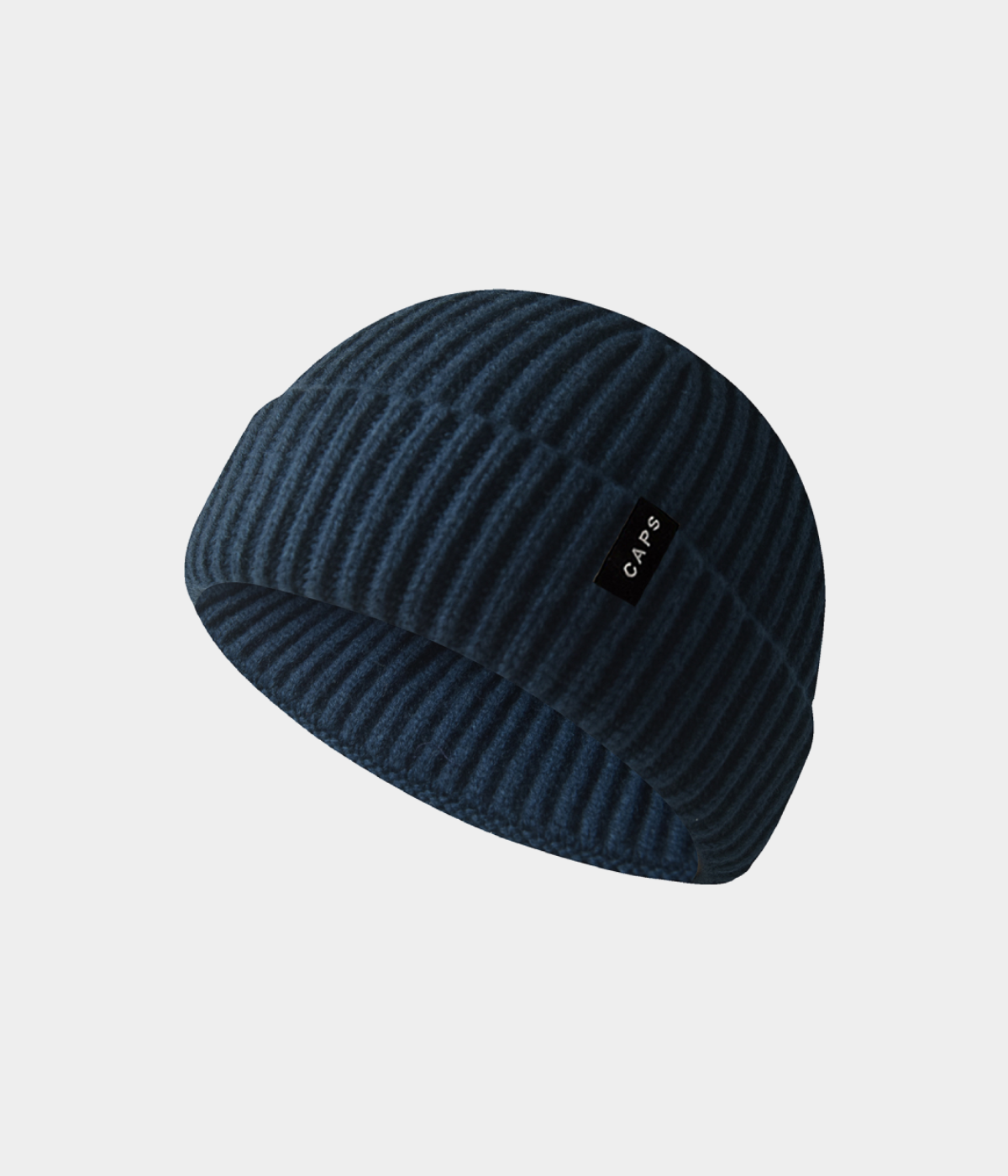 LOGO FISHERMAN BEANIE - 100% MERINO.