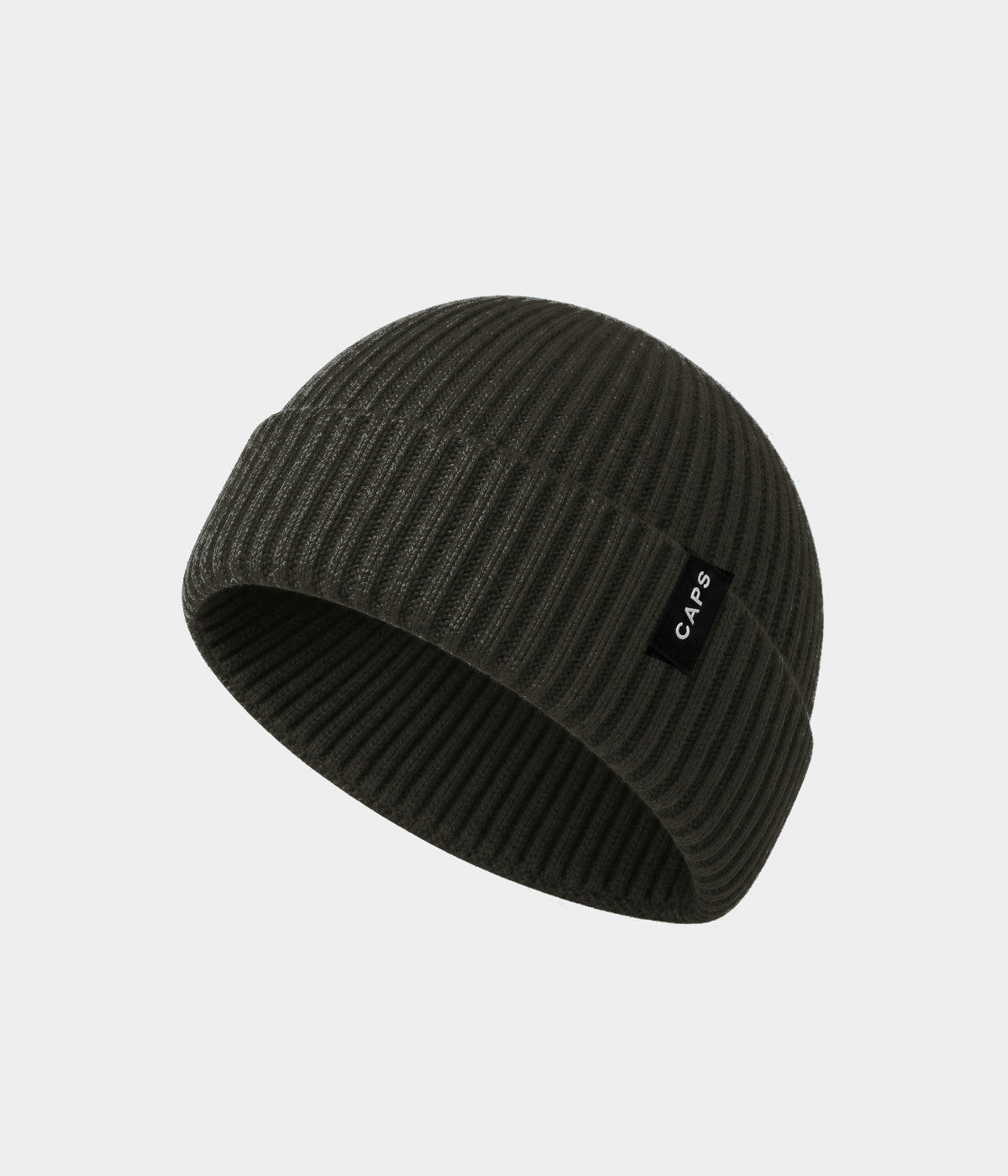 LOGO FISHERMAN BEANIE ARMY GREEN