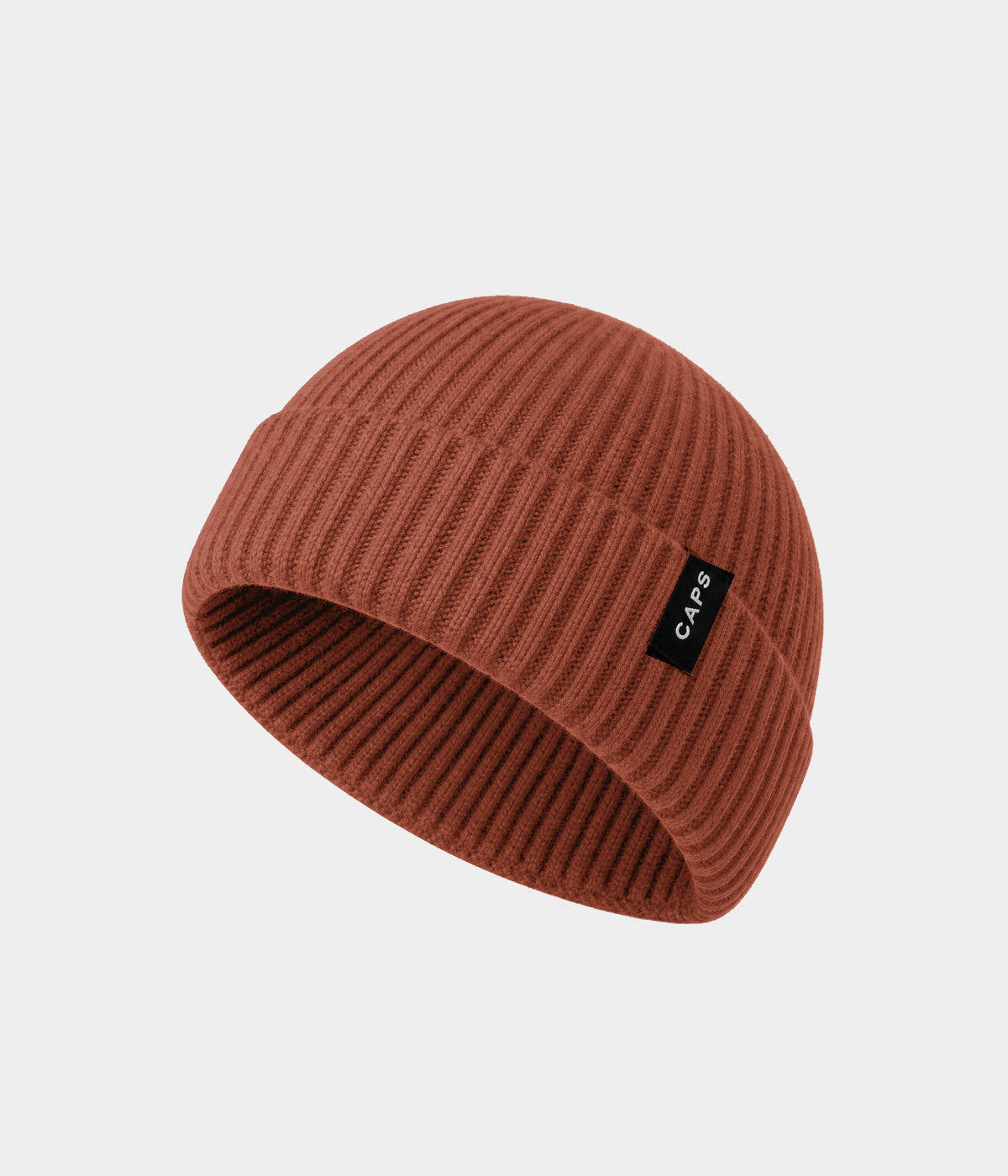 LOGO FISHERMAN BEANIE CARAMEL