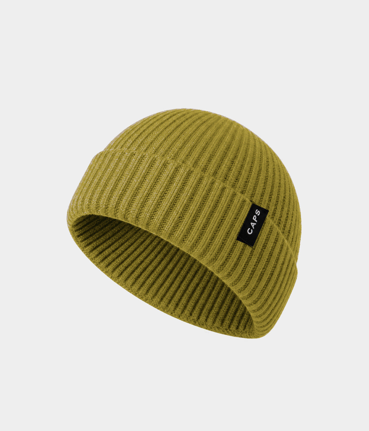LOGO FISHERMAN BEANIE PISTACHIO