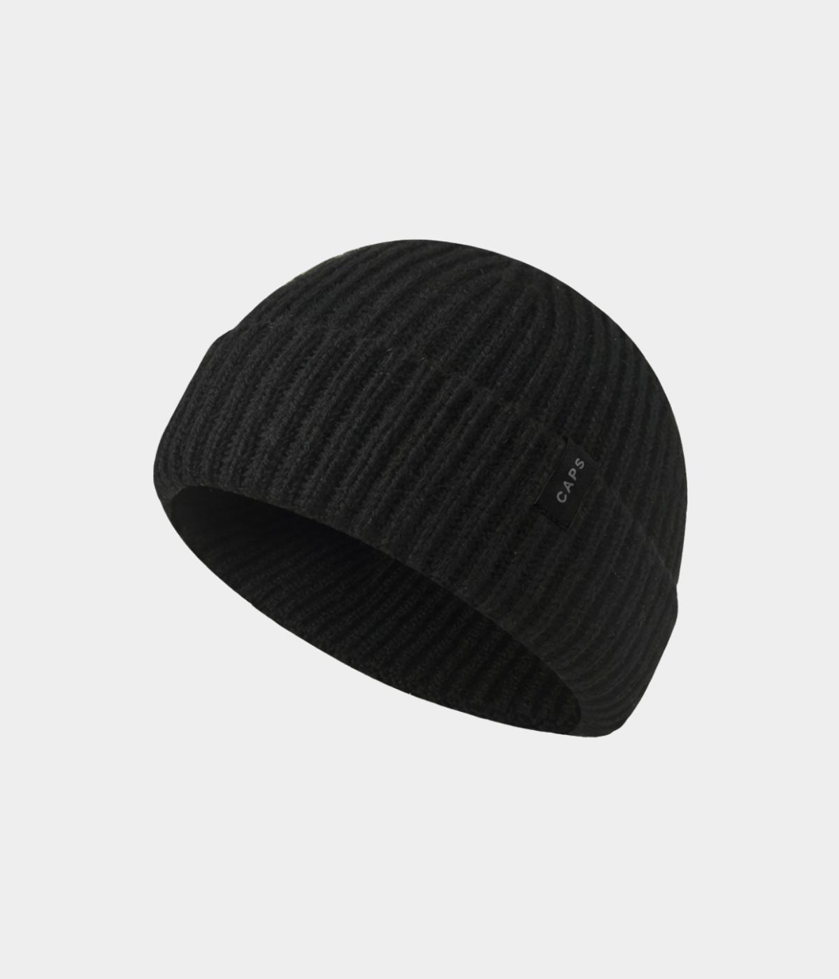LOGO FISHERMAN BEANIE - 100% MERINO.