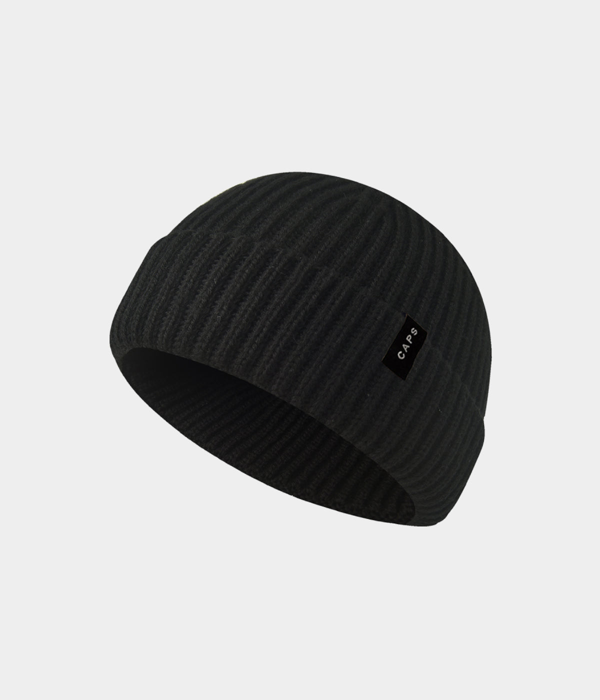 LOGO FISHERMAN BEANIE - 100% MERINO.