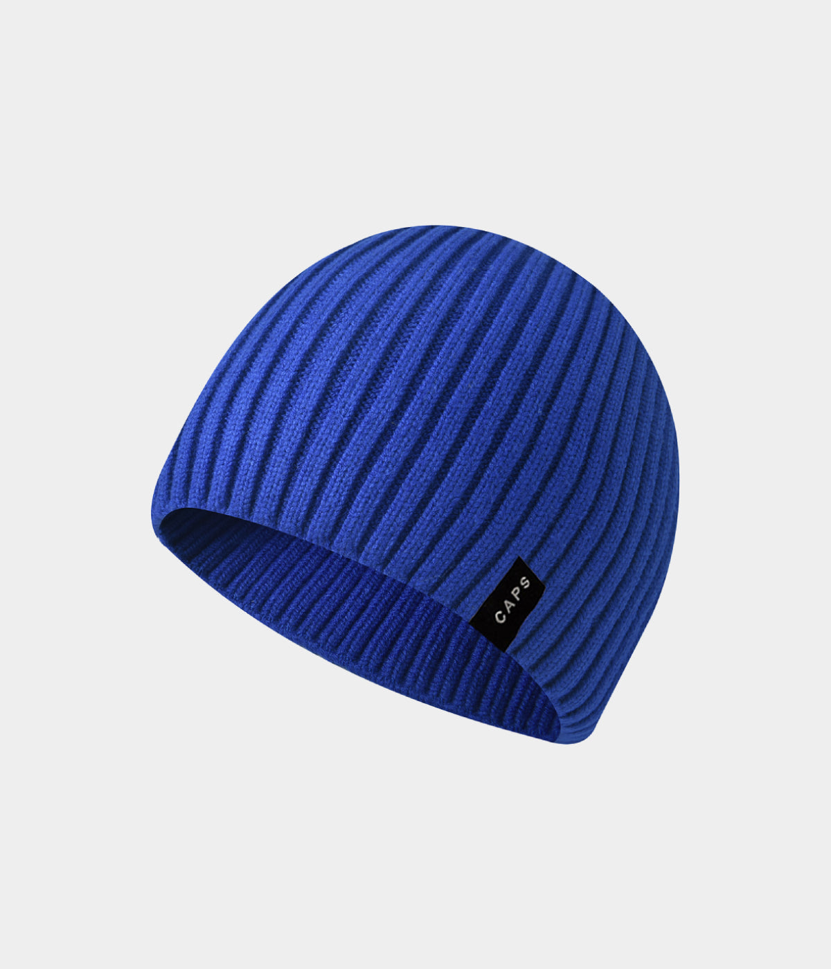 LOGO RIB KNIT BEANIE.
