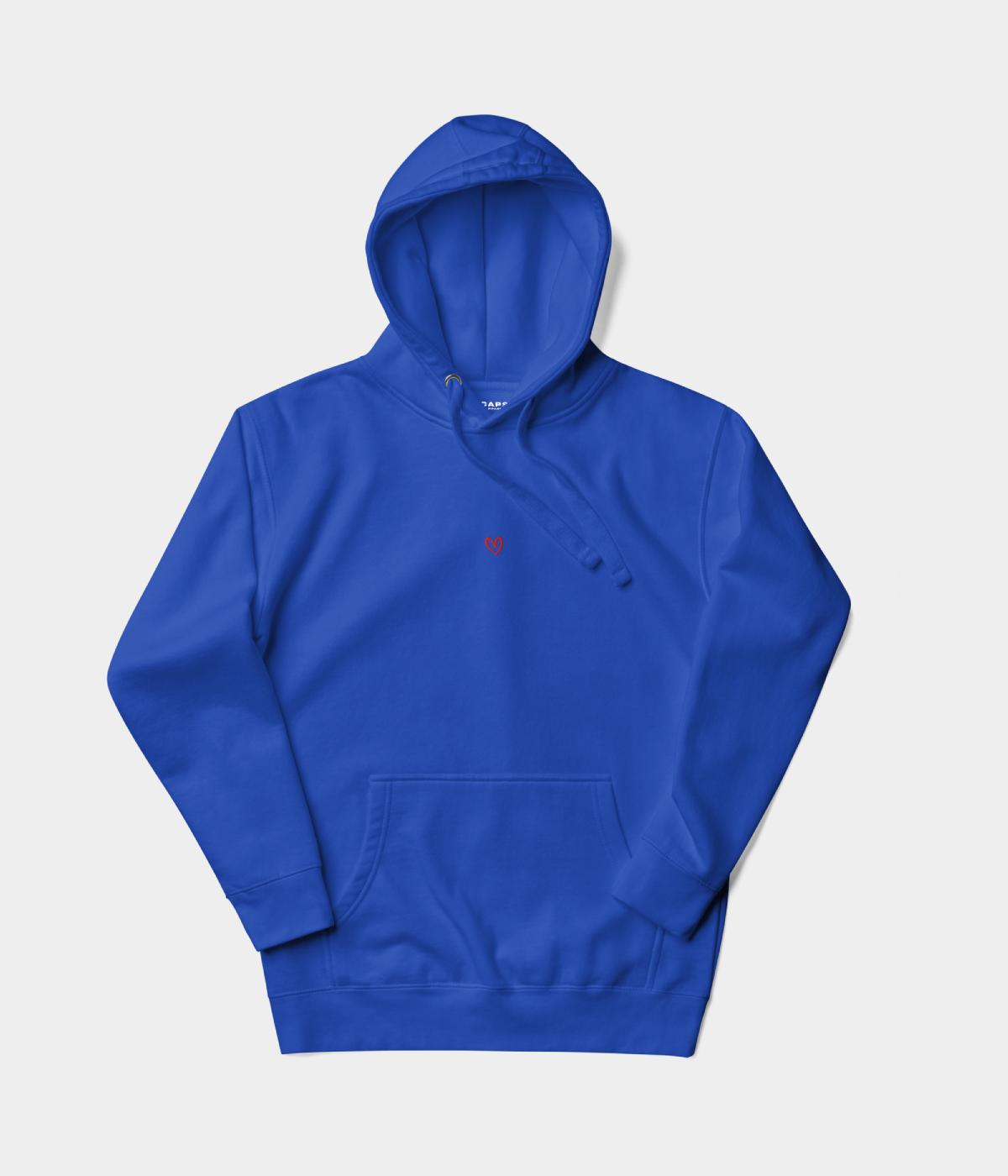 GEZEICHNETER HERZ-HOODIE.