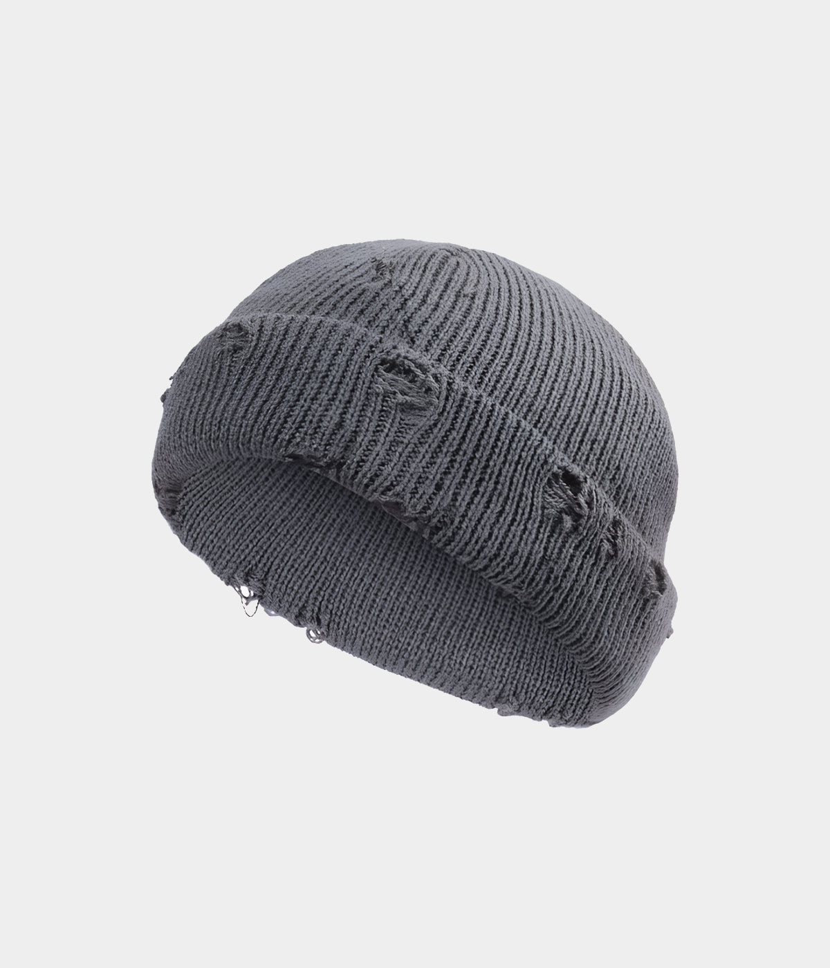 RIPPED FISHERMAN BEANIE. | High quality produced by CAPS.
