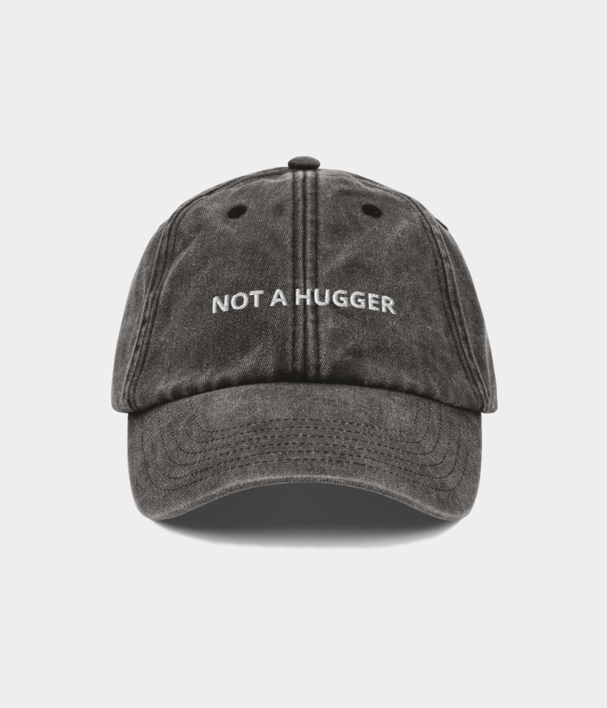 NOT A HUGGER.