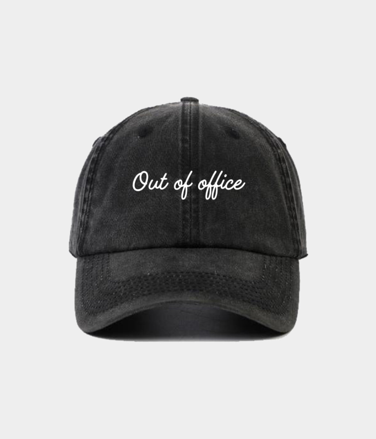 OUT OF OFFICE - CURSIVE.