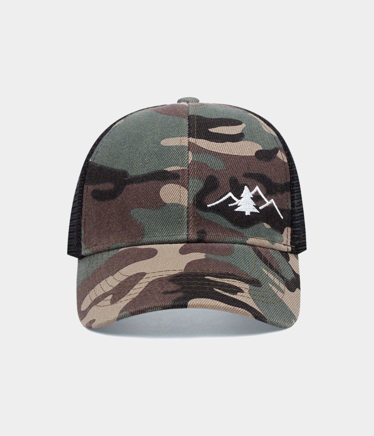 PATCHWORK TREE TRUCKER.