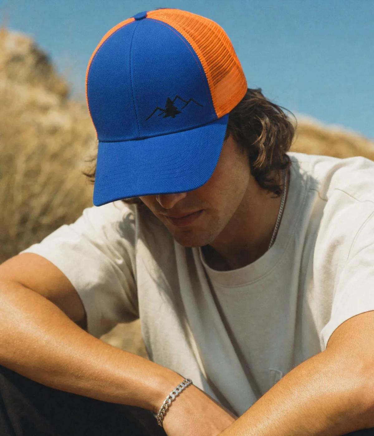 PATCHWORK TREE TRUCKER.