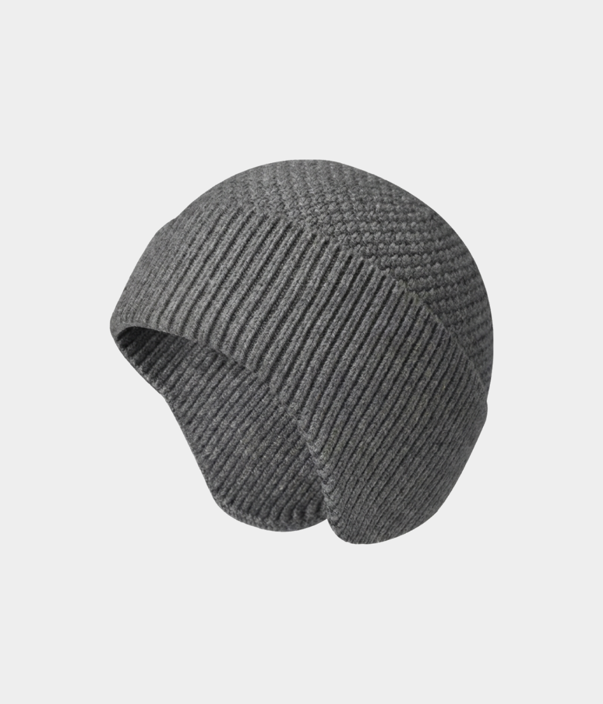 BONNET À OREILLETTES MOTIF.