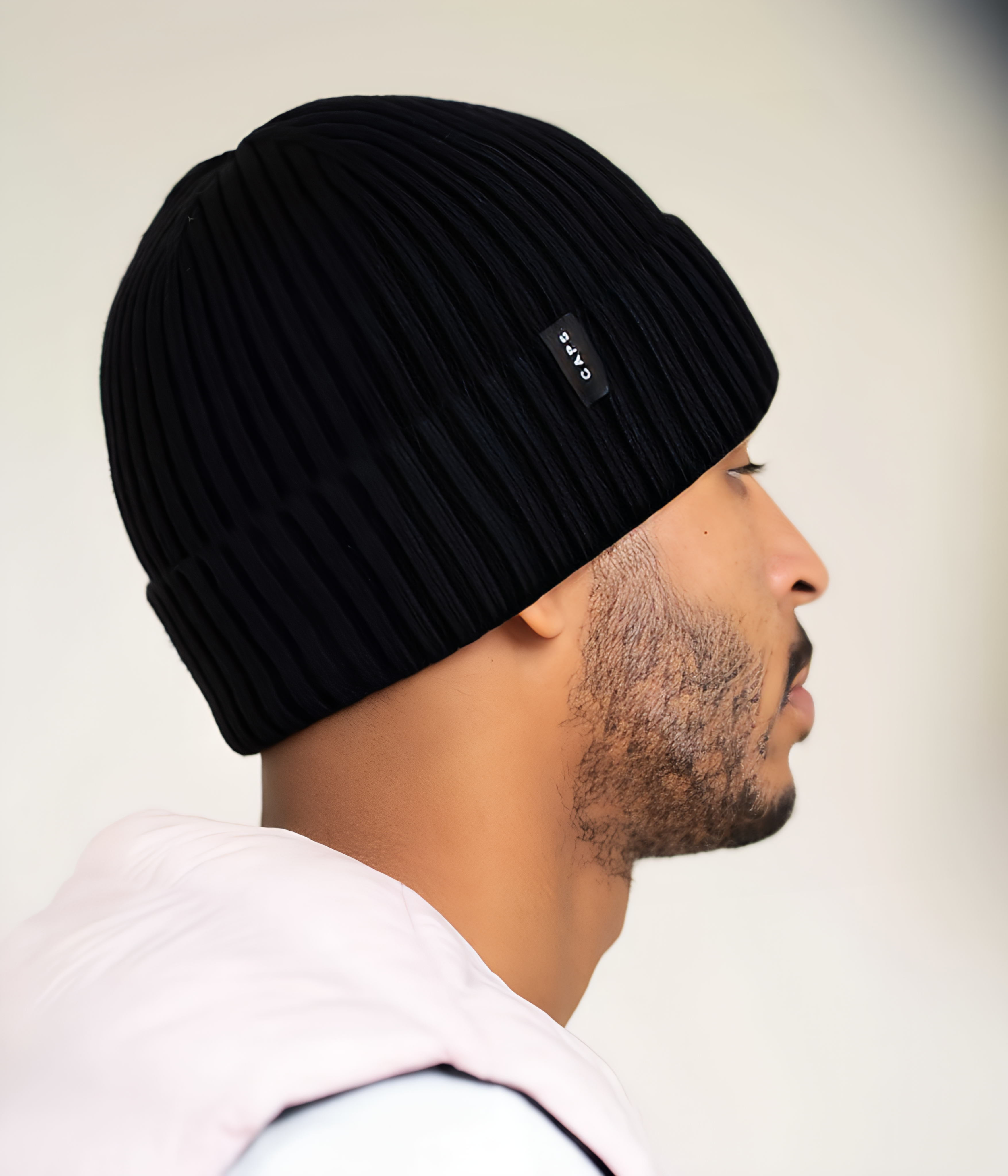 CABLE LOGO BEANIE.