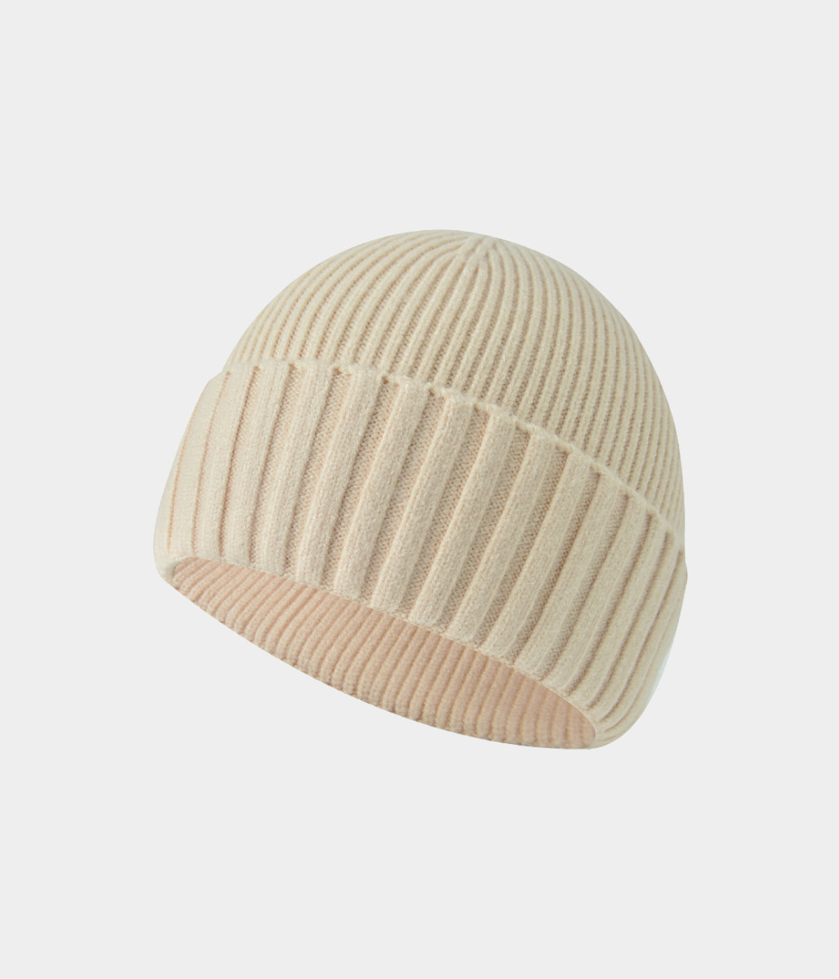 RIBBED BEANIE.