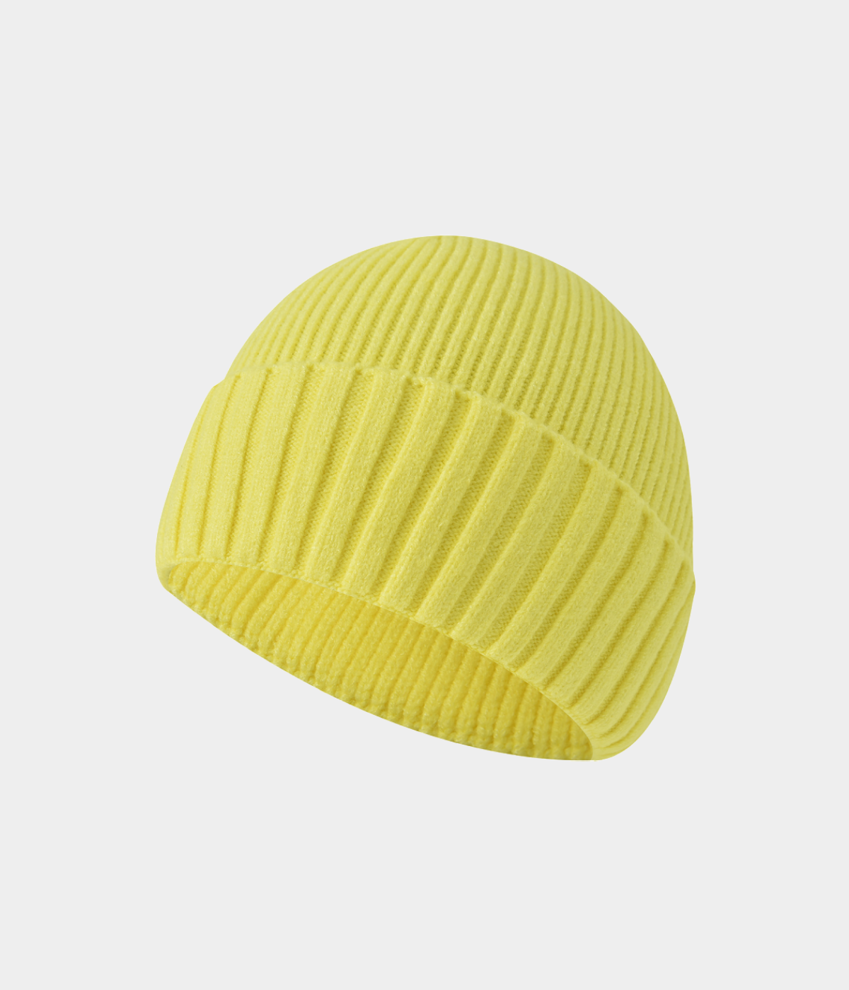 RIBBED BEANIE.