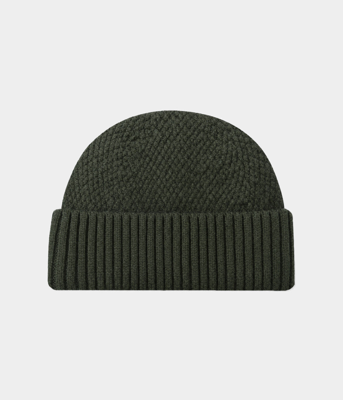 RIBBED FISHERMAN BEANIE.-CAPS