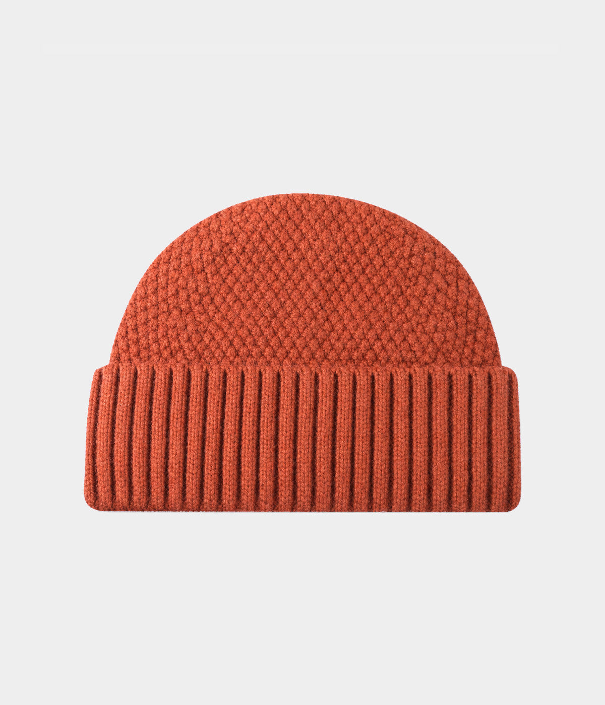 RIBBED FISHERMAN BEANIE.-CAPS