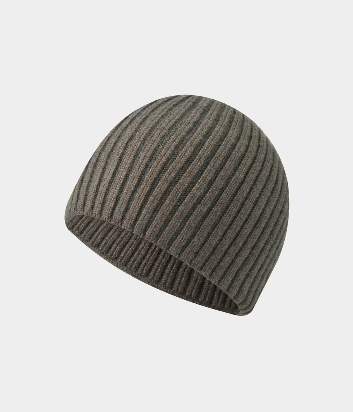 RIB KNIT BEANIE.