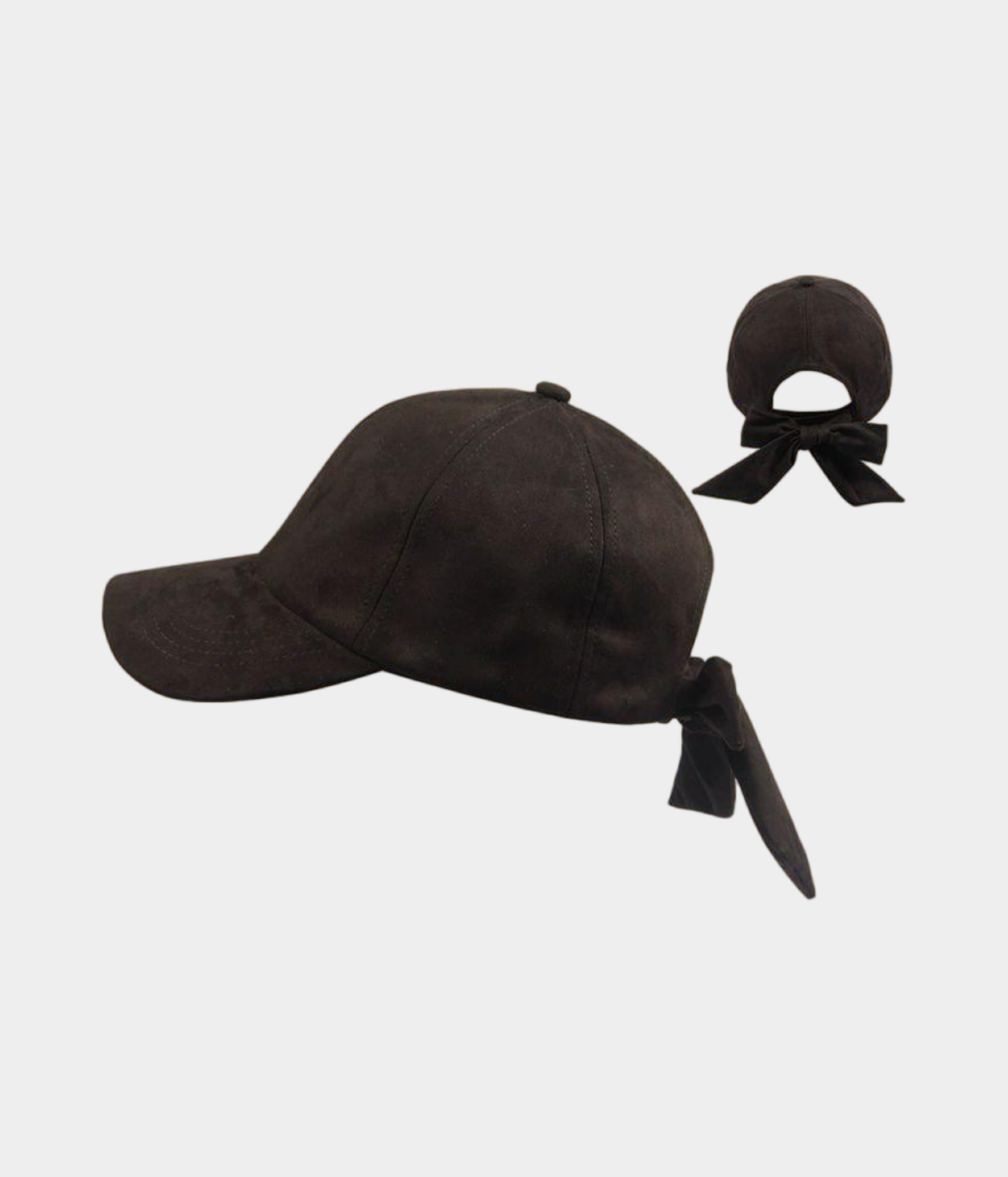 CASQUETTE EN DAIM.