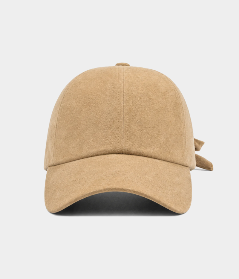SUEDE CAP.