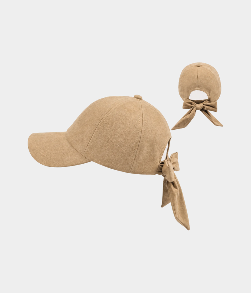 SUEDE CAP.