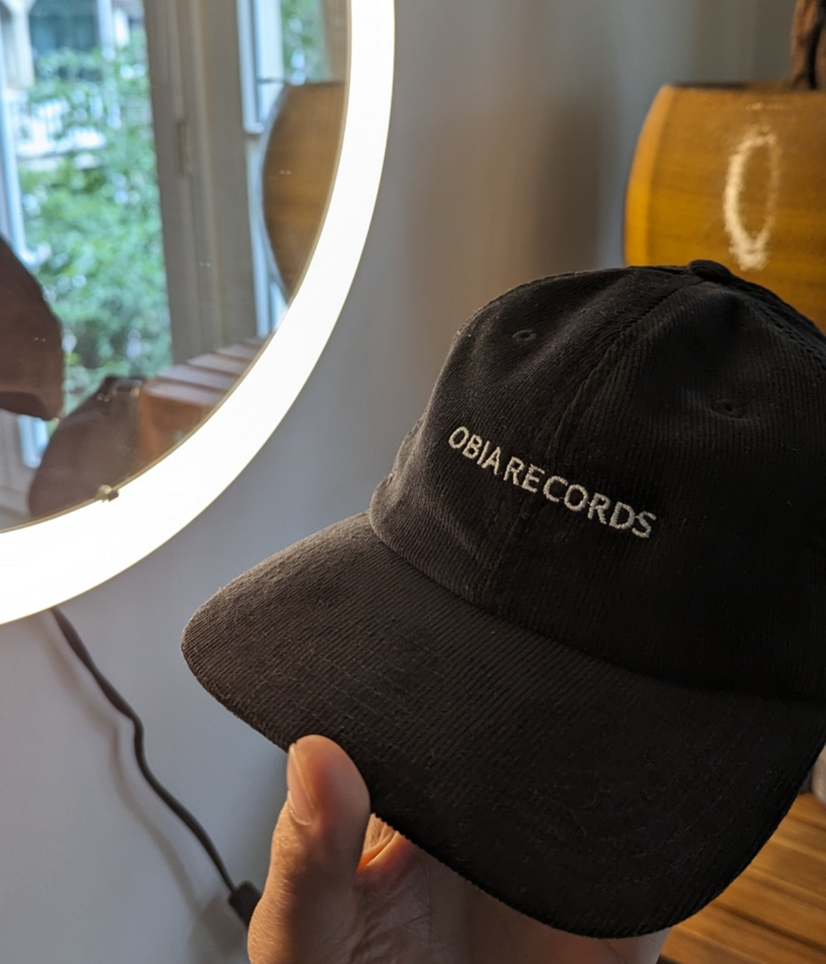 CUSTOM CORDUROY CAP.