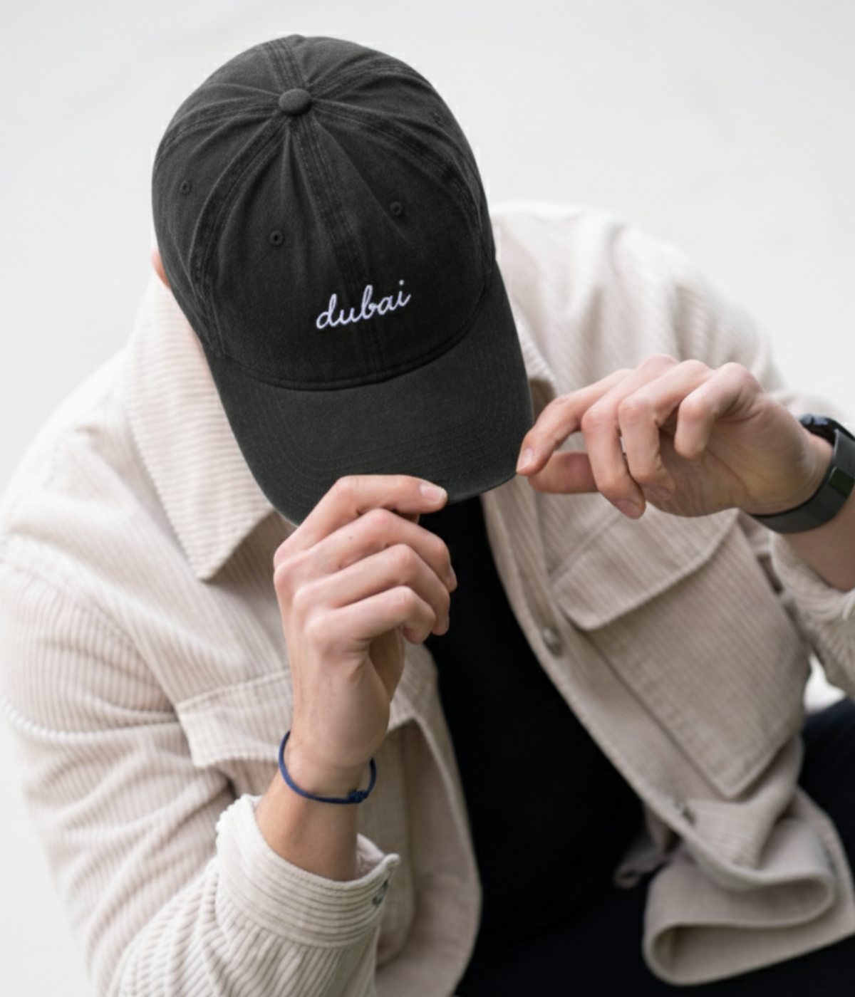 WASHED DUBAI - CURSIVE.