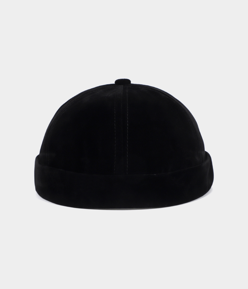 VELVET FISHERMAN BEANIE.
