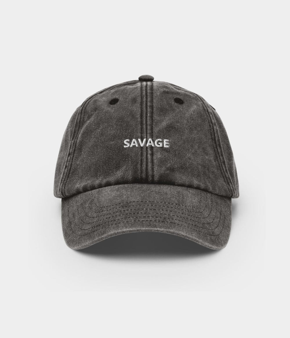 WASHED SAVAGE. CAPS Apparel