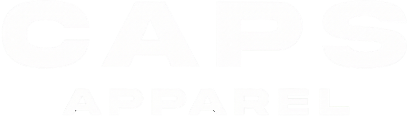CAPS Apparel Logo White Transparent PNG