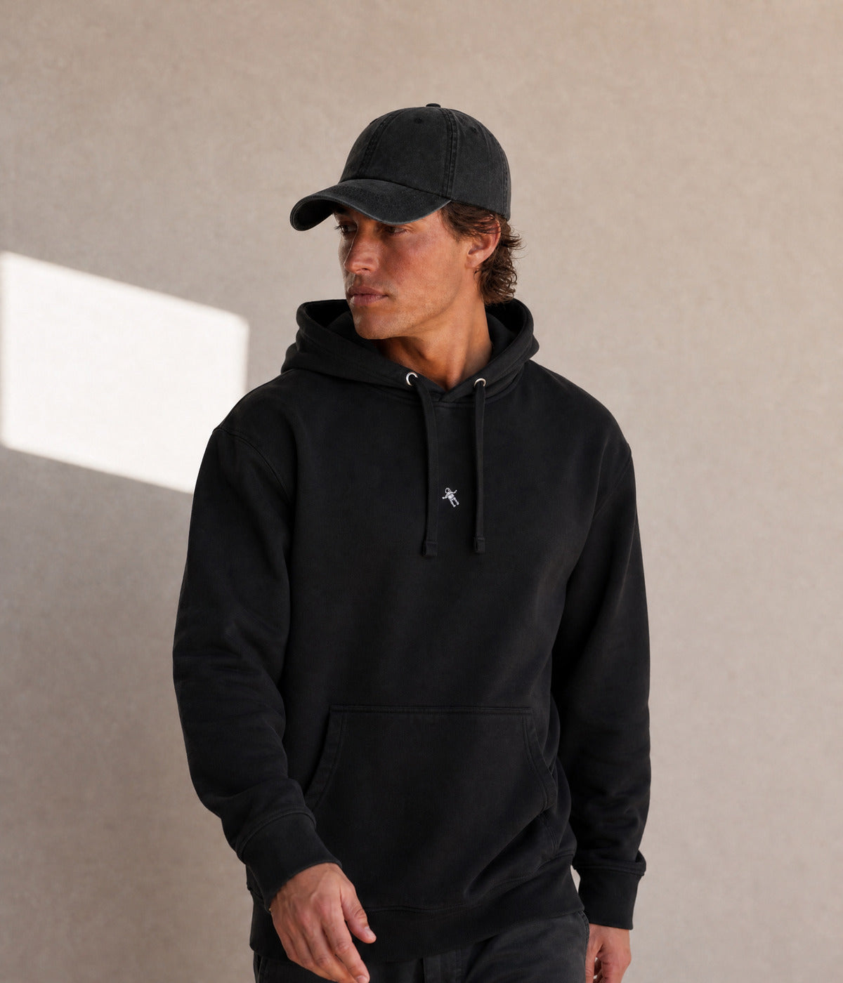 ASTRO HOODIE. on model