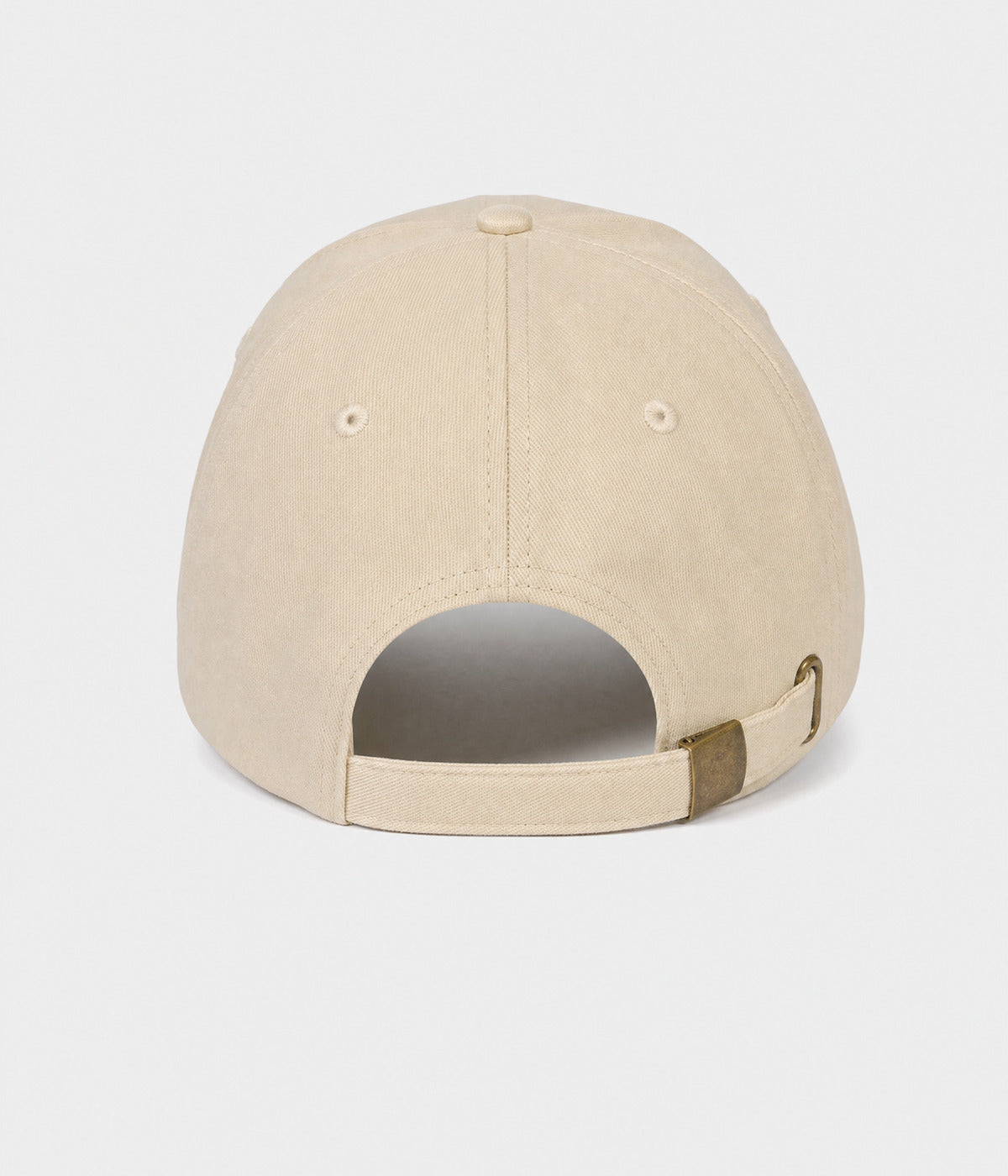 BASEBALL CAP. cap in BEIGE, back view