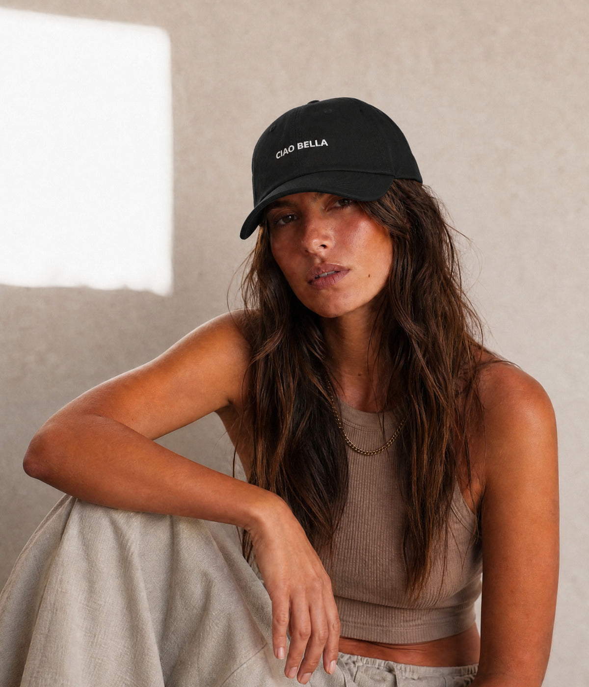 CIAO BELLA. worn by a woman