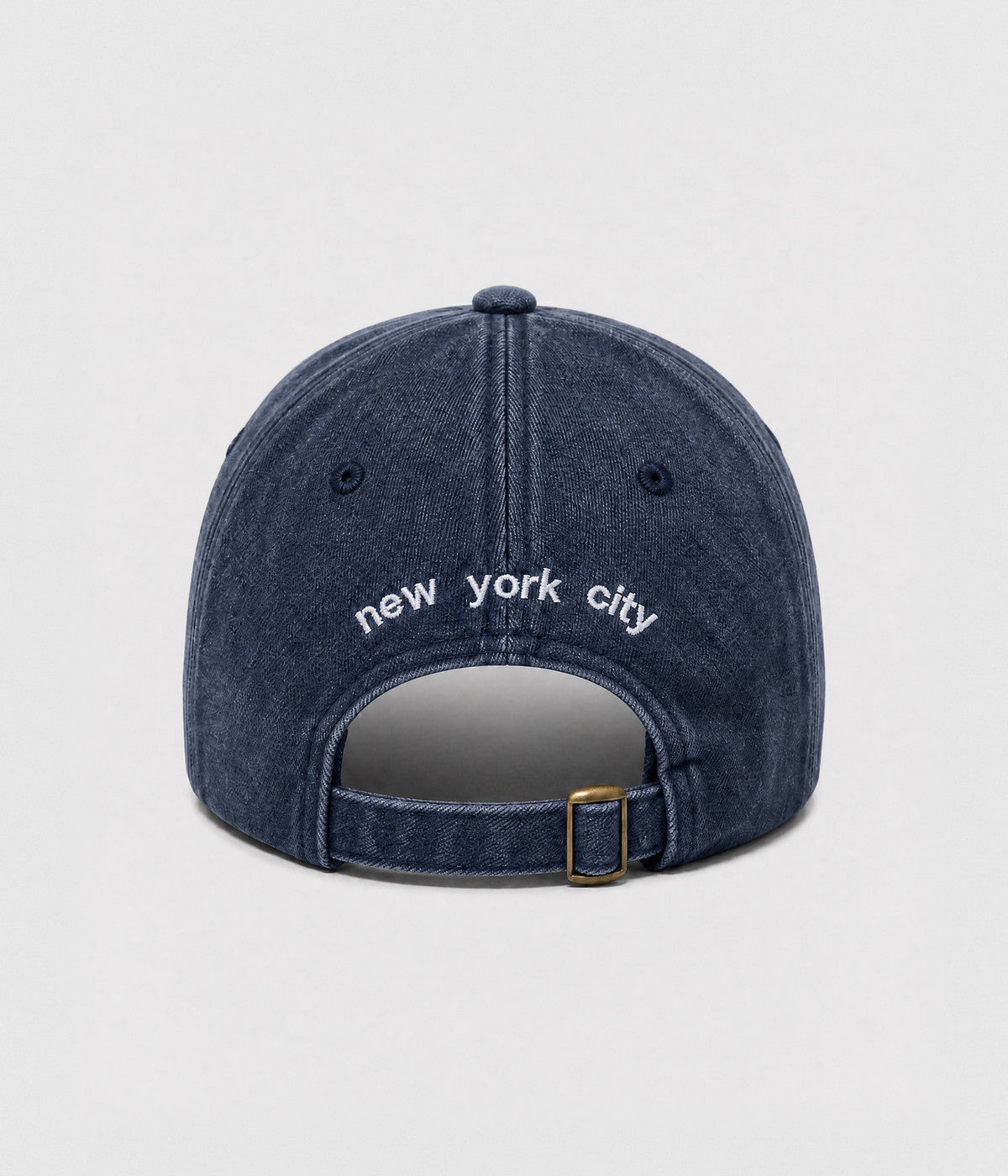 NEW YORK 1625. navy back