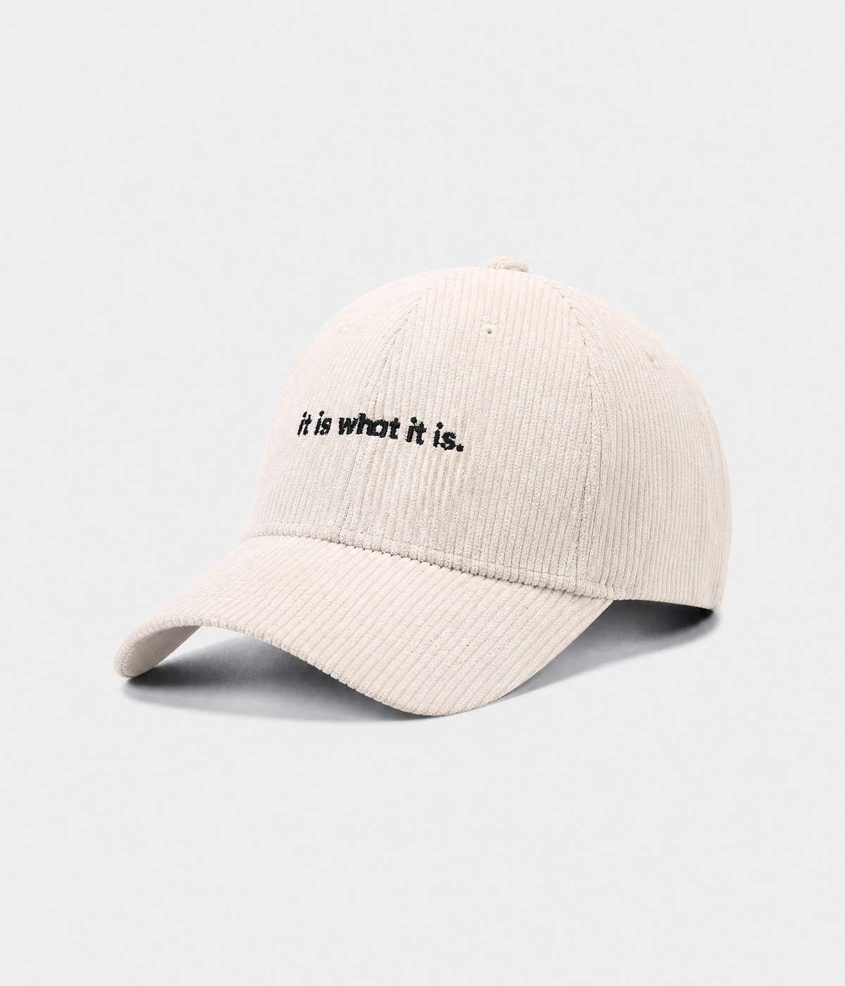 IT IS WHAT IT IS. beige side