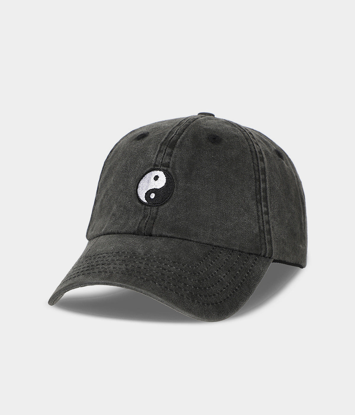 WASHED YIN-YANG.-CAPS
