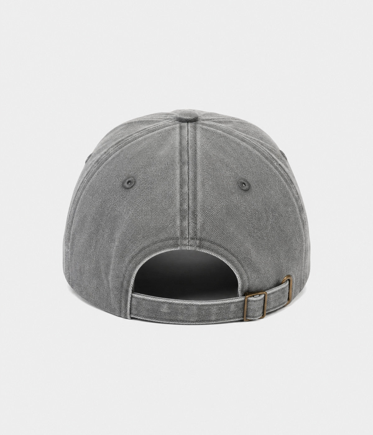 BROOKLYN 1947. washed cotton cap in GREY, back view