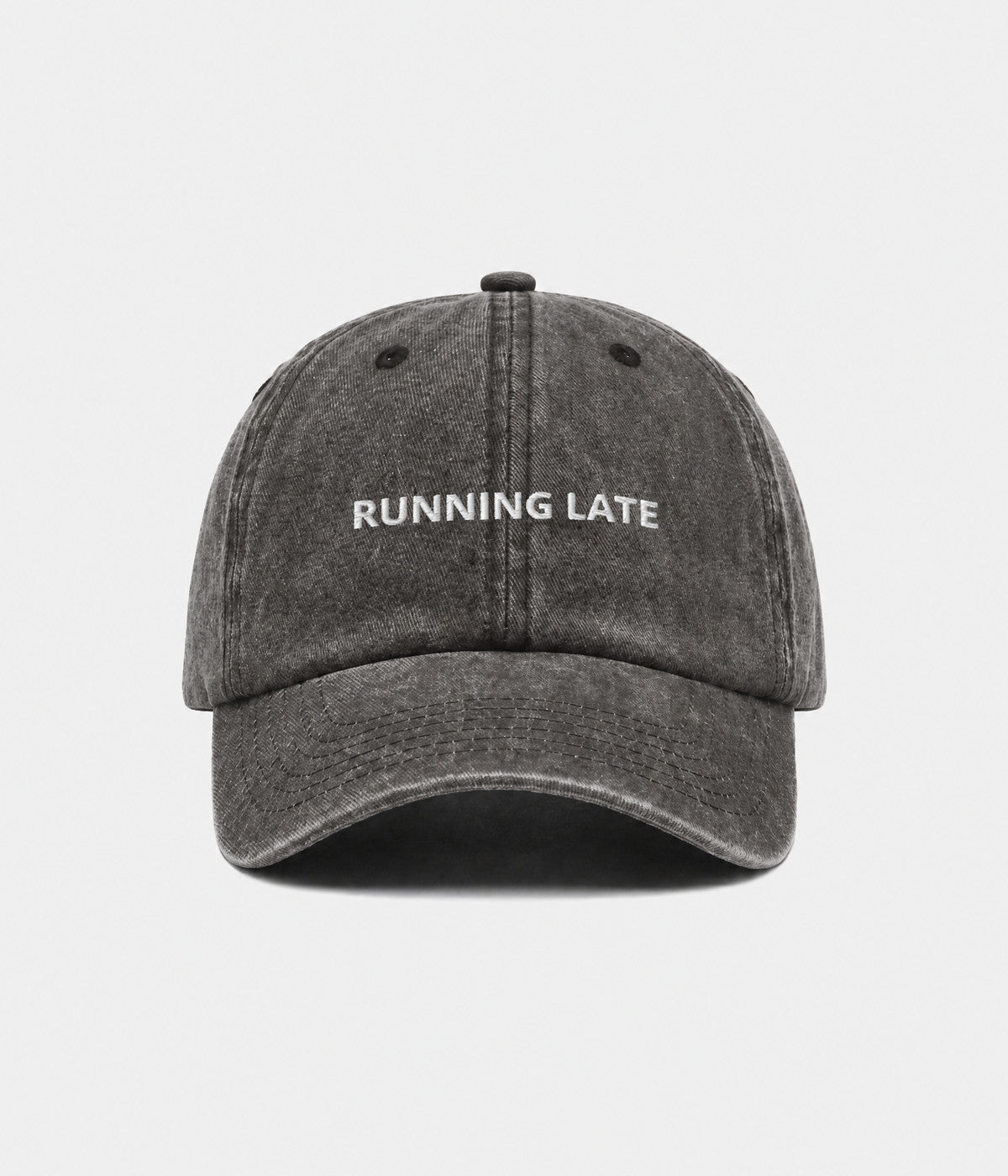 RUNNING LATE.-CAPS