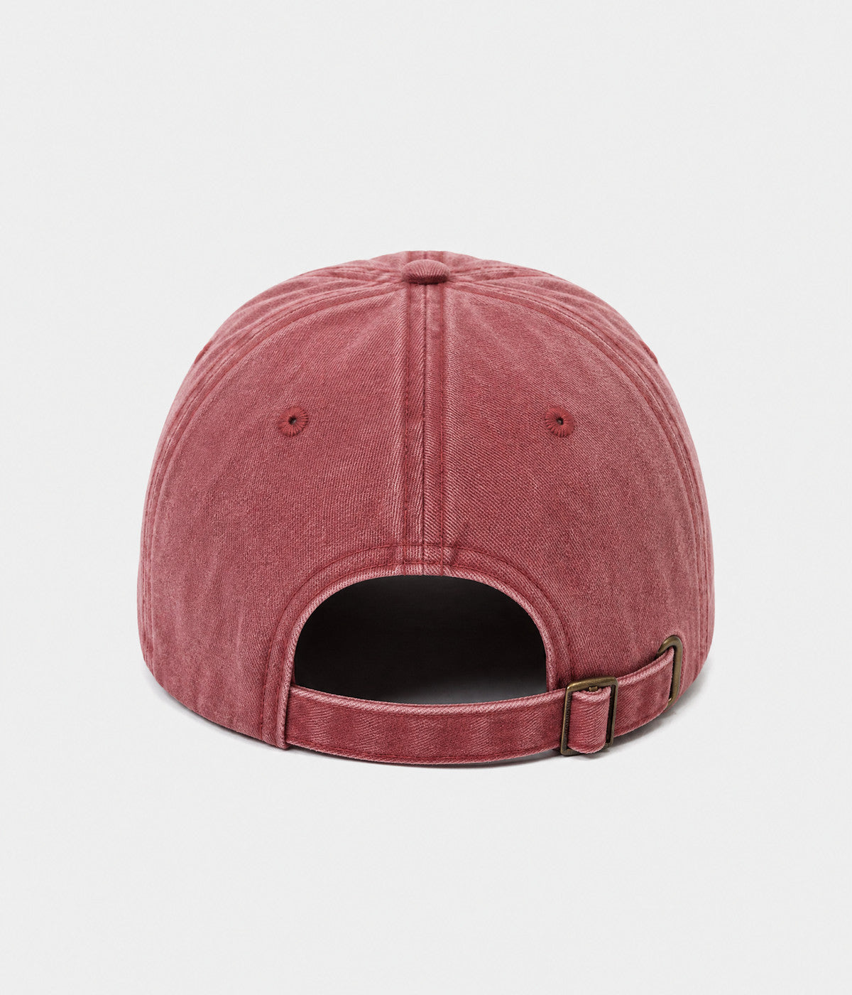 BROOKLYN 1947. washed cotton cap in RED, back view