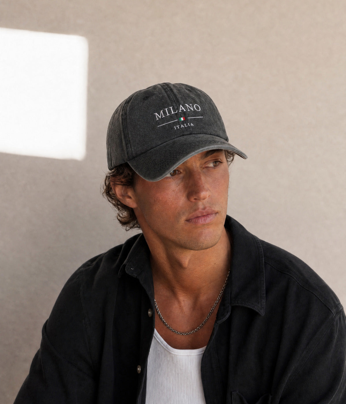 MILANO. — BLACK worn