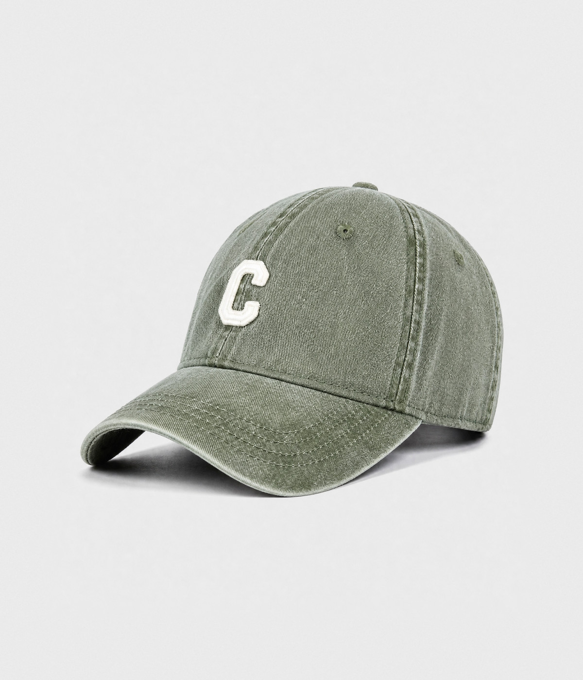VARSITY C. olive side