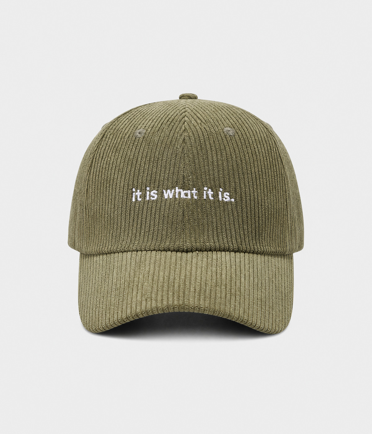 IT IS WHAT IT IS. green front