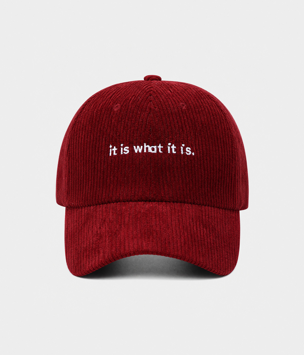 IT IS WHAT IT IS. red front