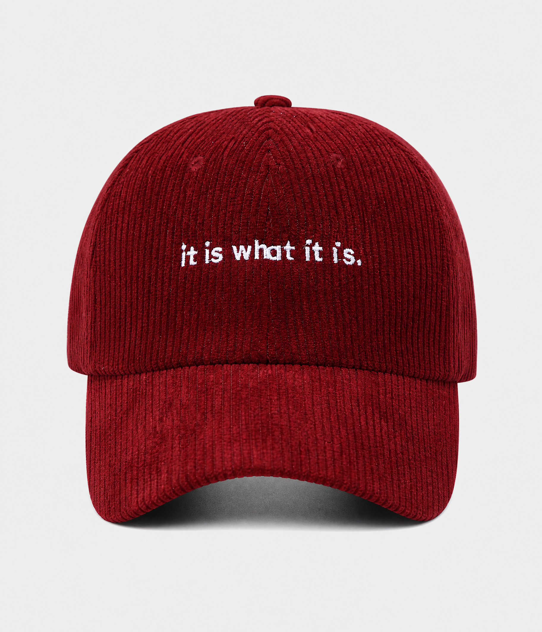IT IS WHAT IT IS. red front